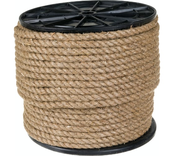 Изображение товара Пеньковый канат ЩИТ ПТ d. 12 мм на кат. 300 мм 120 м 66969