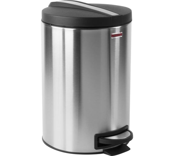 Изображение товара Ведро-контейнер LAIMA для мусора с педалью Modern, 12 л, матовое, нержавеющая сталь, , 232264
