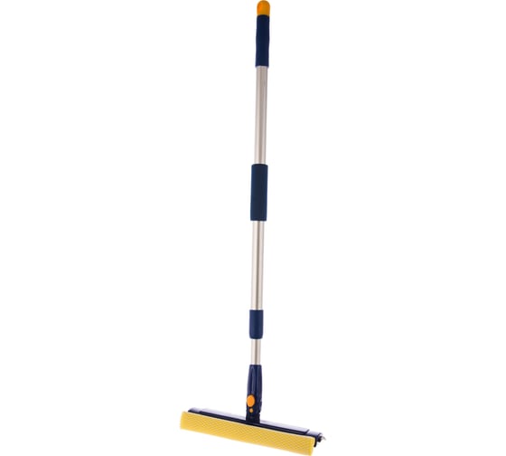 Изображение товара Стекломойка LAIMA вращающаяся, телескопическая ручка, рабочая часть 25 см,для дома и офиса, 601494