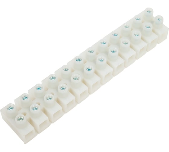 Изображение товара Клемник DKC Полиамид 6.6, 12р, 110С, 450V, 76A, 16мм.кв. 43512NY