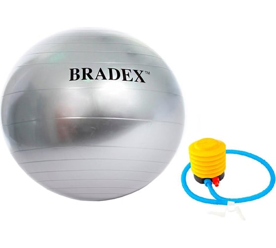 Изображение товара Мяч для фитнеса BRADEX ФИТБОЛ-65 с насосом SF 0186