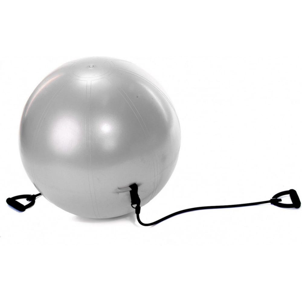 Мяч для фитнеса BRADEX ручка петля для сумки с карабином 20 × 2 см серебряный
