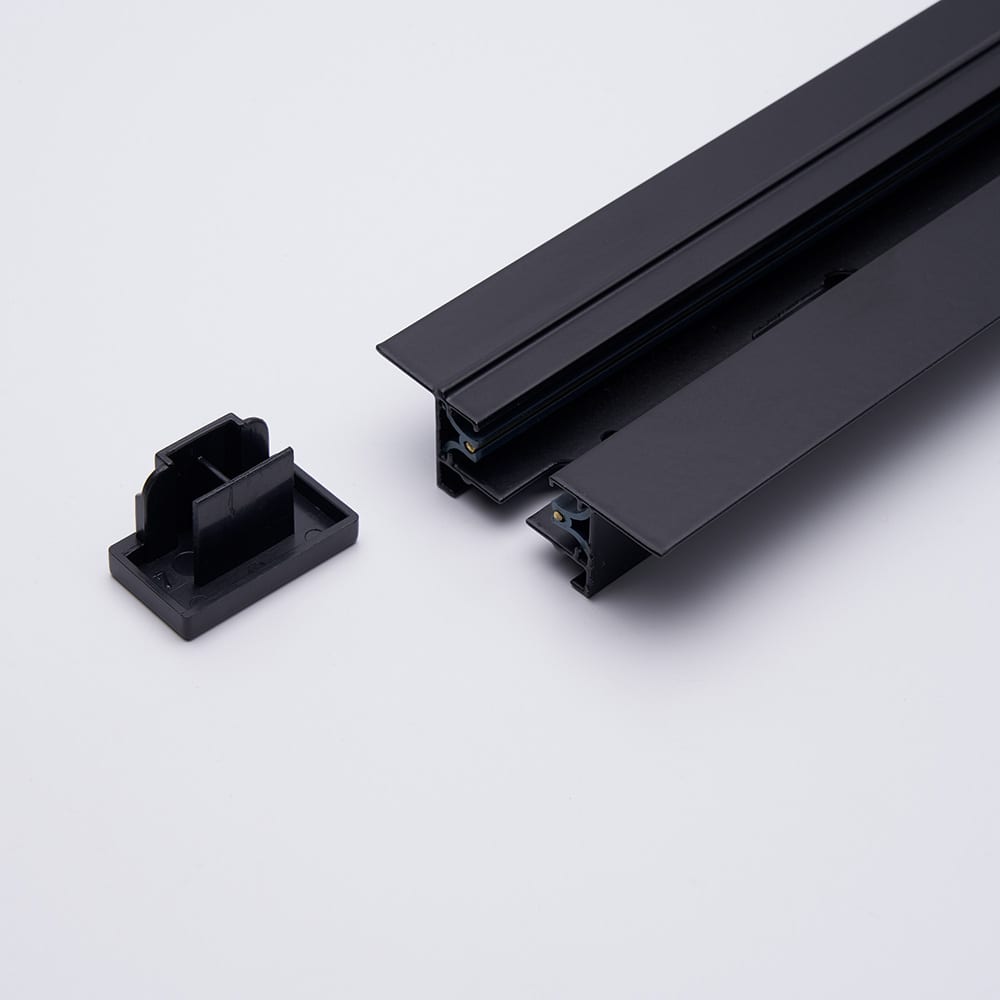 Встраиваемый шинопровод для трековых светильников FERON, цвет черный 10352 CAB - фото 1