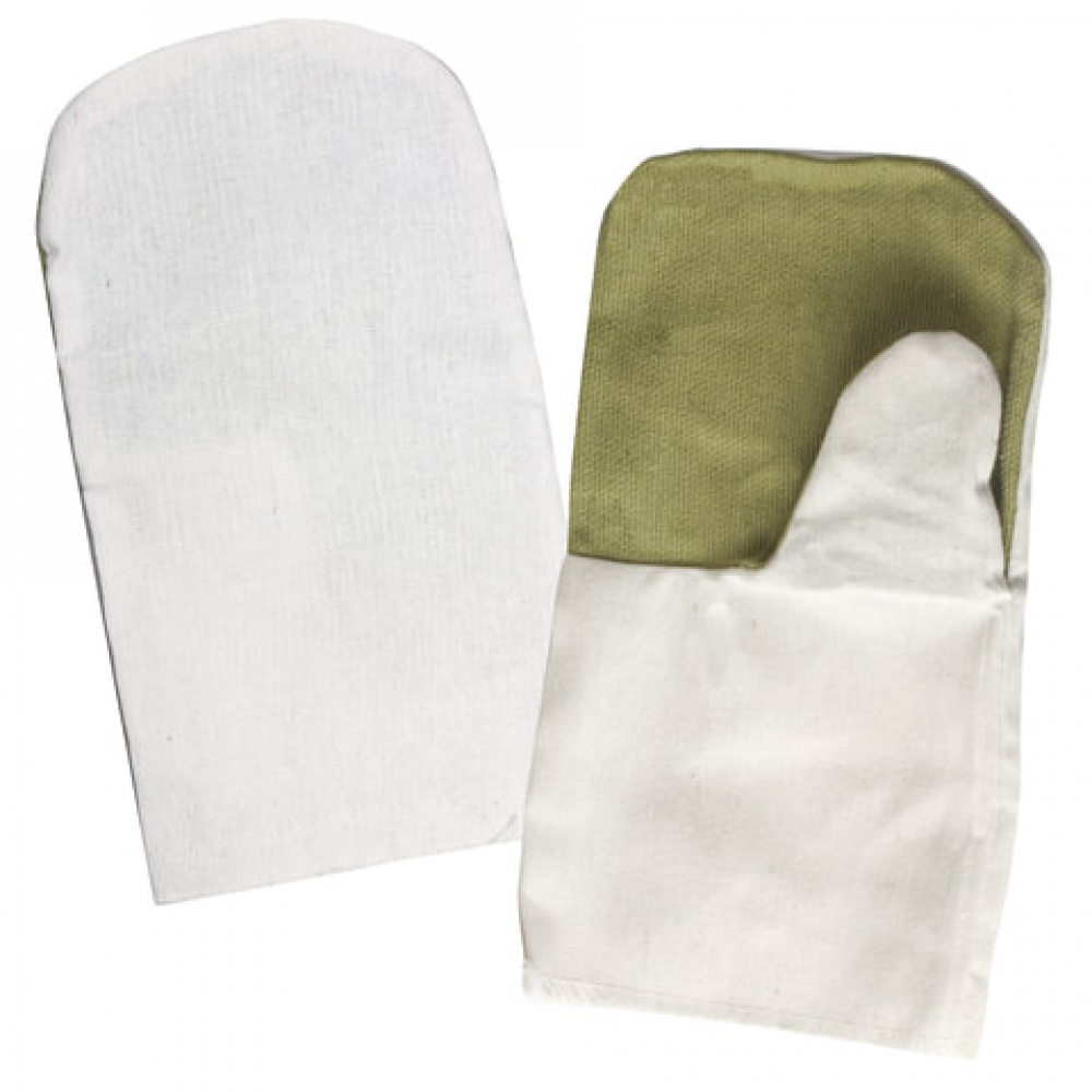 Хлопчатобумажные рукавицы ЛАЙМА рукавицы брезентовые размер 2 зеленые