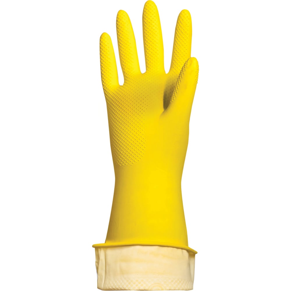 Хозяйственные латексные перчатки ЛАЙМА 18 15 1 перчатки женские раз 7 с подкладом шерсть