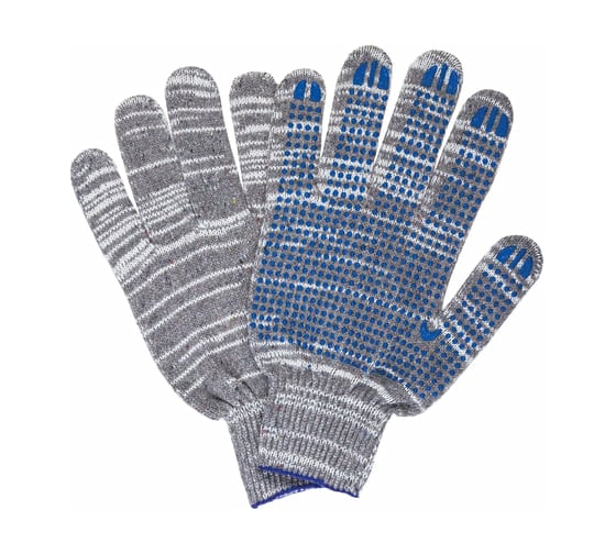 Изображение товара Хлопчатобумажные перчатки LAIMA 10 класс, 50-52 г,5 пар, ЛЮКС 2, 604474