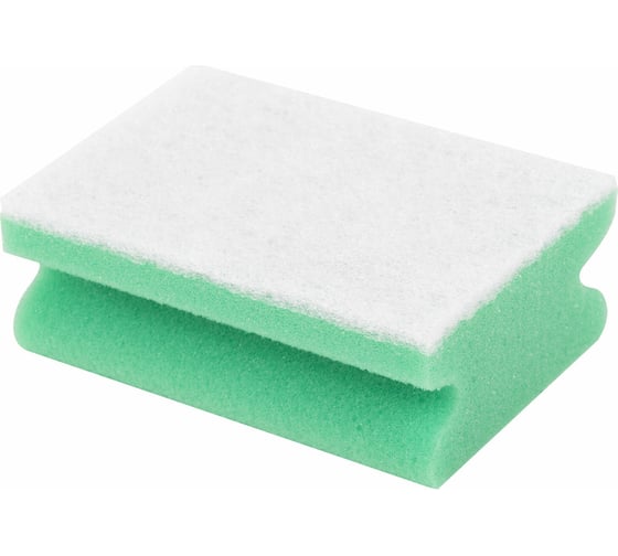 Изображение товара Губка бытовая LAIMA для уборки, высота 48 х ширина 120 х глубина 86 мм 601556