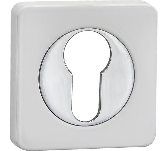 Изображение товара Накладка на цилиндр Ренц суп.бел./хр.бл.КВ INET 02 SW/CP