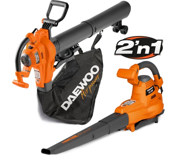 Изображение товара Электрическая воздуходувка-пылесос DAEWOO DABL 3000E