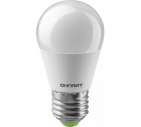 Изображение товара Лампа ОНЛАЙТ OLL-G45-6-230-2.7K-E27 71645