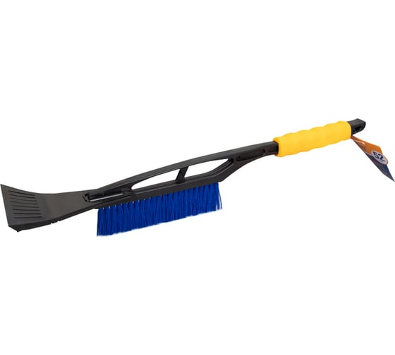Изображение товара Зимняя щетка со скребком 52 см синяя щетина KRAFT KT 830057