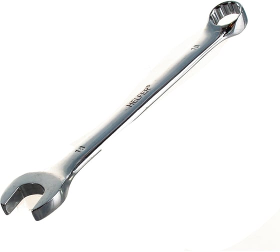 Изображение товара Комбинированный ключ 18 мм Cr-V, пластиковый холдер HELFER HF002032