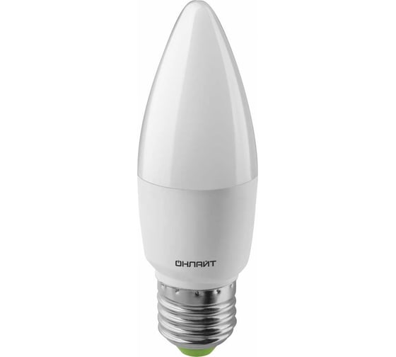 Изображение товара Лампа ОНЛАЙТ 61 960 OLL-C37-10-230-4K-E27-FR 61960
