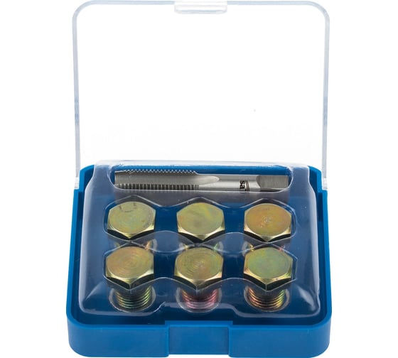 Изображение товара Набор для восстановления резьбы маслосливных отверстий М15х1.5 АвтоDело 7 пр. 40575 15929