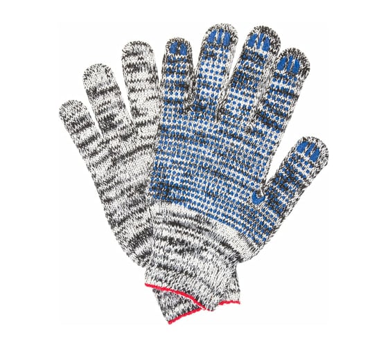 Изображение товара Хлопчатобумажные перчатки LAIMA 7 класс 5 пар, 604471