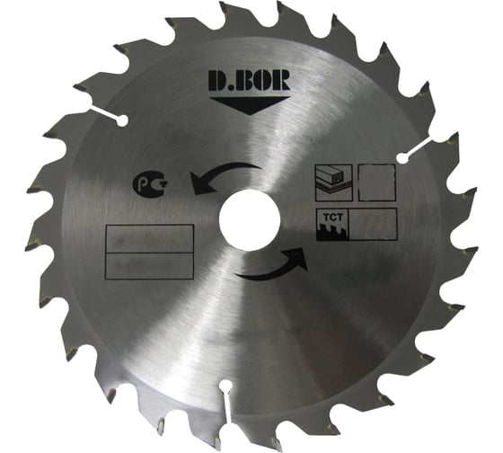 Изображение товара Диск пильный по дереву (250х30 мм; Z60) D.BOR 9K-802506005D