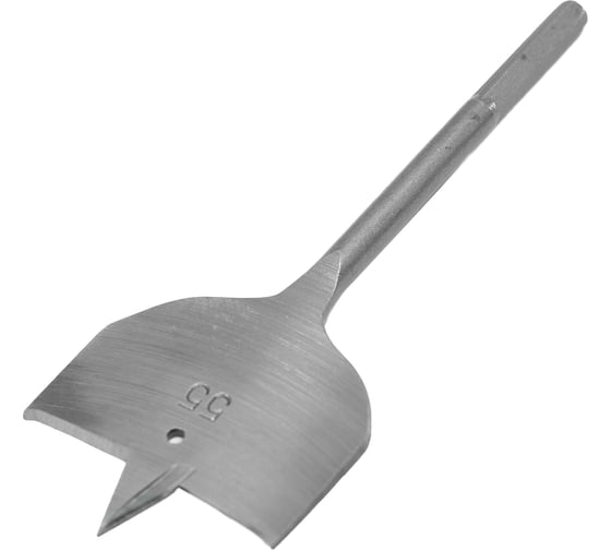 Изображение товара Сверло перовое по дереву 55x152 мм Pobedit 4605055