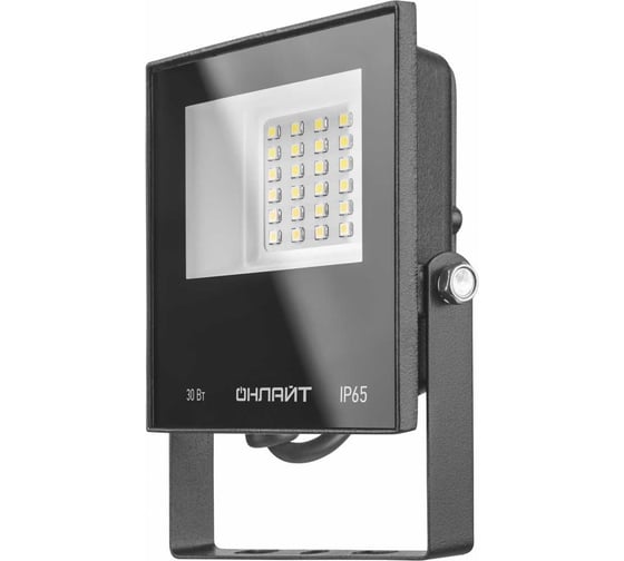 Изображение товара Светильник ОНЛАЙТ OFL-30-6K-BL-IP65-LED 71658