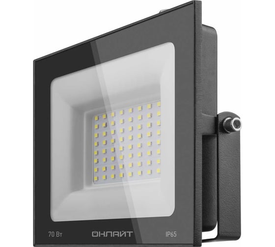 Изображение товара Светильник ОНЛАЙТ OFL-70-6K-BL-IP65-LED 61950