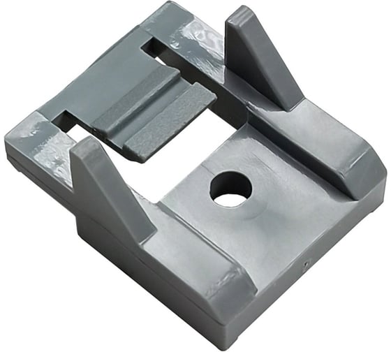 Изображение товара Универсальное крепление для профильных карнизов Эскар серый, 5 шт., арт. 240445