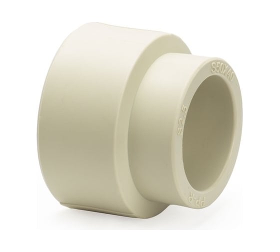 Изображение товара Переходная муфта LAMMIN ppr вн/вн 50x40 75/15 серый Lm31031050040G