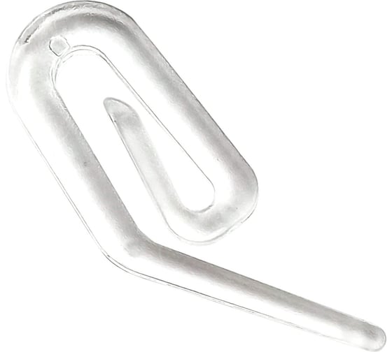 Изображение товара Шторный крючок Эскар прозрачный, 50 шт., арт. 240443