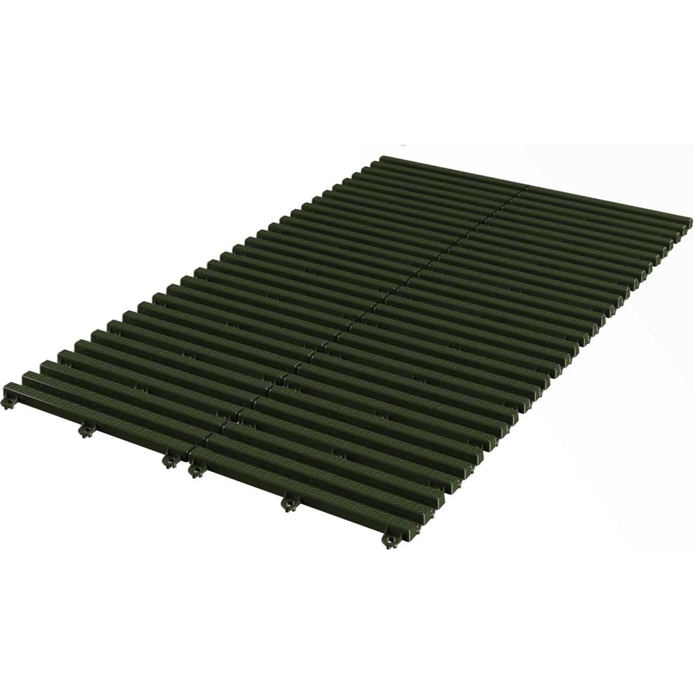 Изображение товара Садовая дорожка Еврогрядка 600x1000 оливковая пластиковая разборная