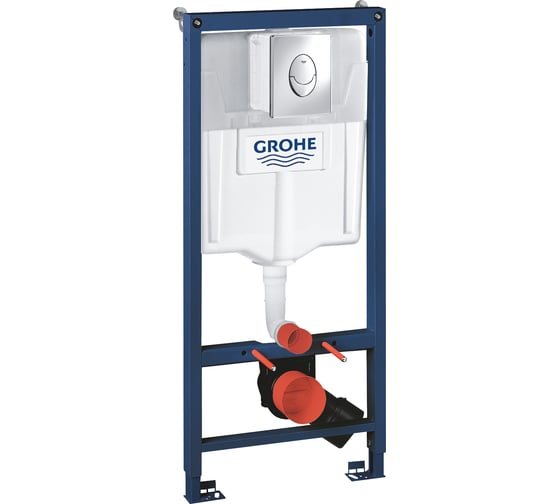 Изображение товара Инсталляция для подвесного унитаза GROHE Rapid SL 3 в 1 в сборе 38721001