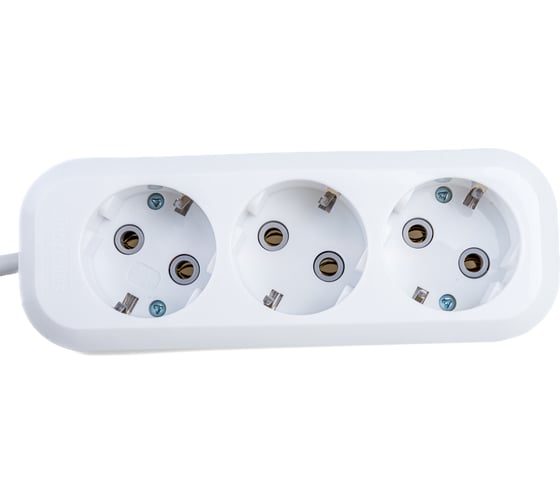Изображение товара Удлинитель Smartbuy 3 гнезда 3 метра 16А/3,5кВт с заземлением ПВС 3х1,0 SBE-16-3-03-Z