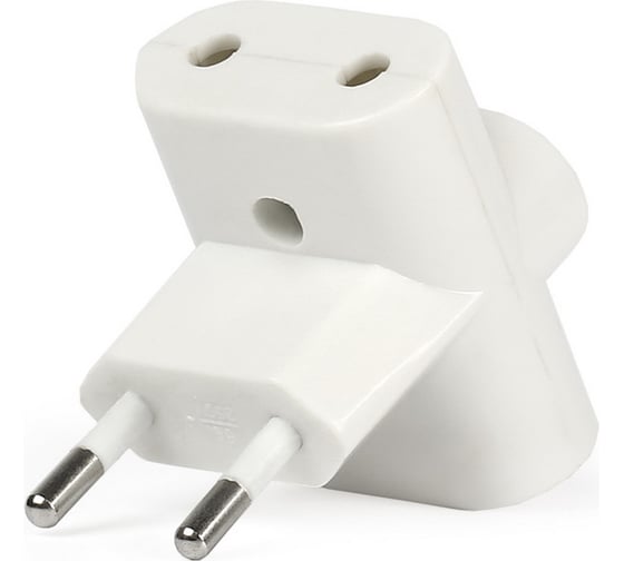 Изображение товара Блок Smartbuy 3 гнезда под плоскую вилку белый 6А 250B SBE-06-A04-3