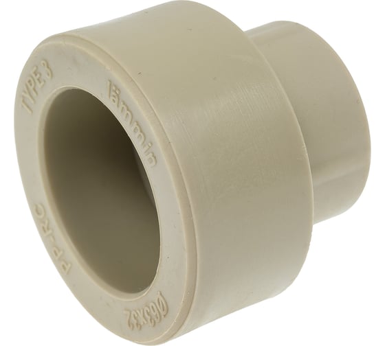 Изображение товара Переходная муфта LAMMIN ppr нар/вн 63x32 () 60/15 серый Lm31032063032G