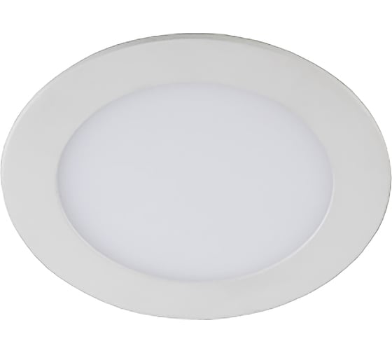 Изображение товара Светильник светодиодный встраиваемый Даунлайт ЭРА LED 1-9-6K Slim панель 9Вт 6500К круглый Б0019832