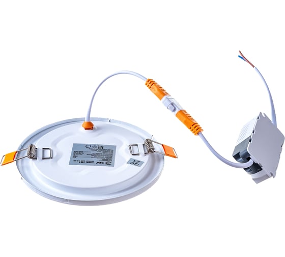 Изображение товара Светодиодный круглый светильник ЭРА LED 1-6-4K LED 6W 220V 4000K Б0017486