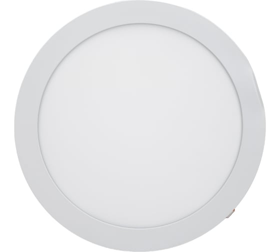 Изображение товара Светодиодный круглый светильник ЭРА LED 1-24-6K LED 24W 220V 6500K Б0019835