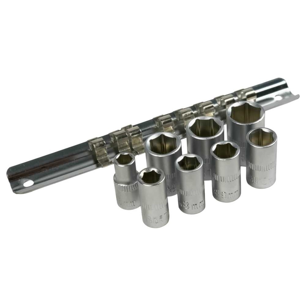 Изображение товара Набор шестигранных головок 8 шт 6-13 мм 1/4" CrV СЕРВИС КЛЮЧ 77554