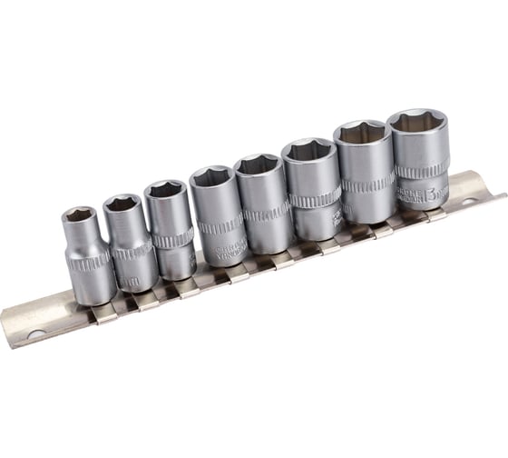 Изображение товара Набор шестигранных головок (8 пр; 6-13 мм; 1/4") СЕРВИС КЛЮЧ 77554