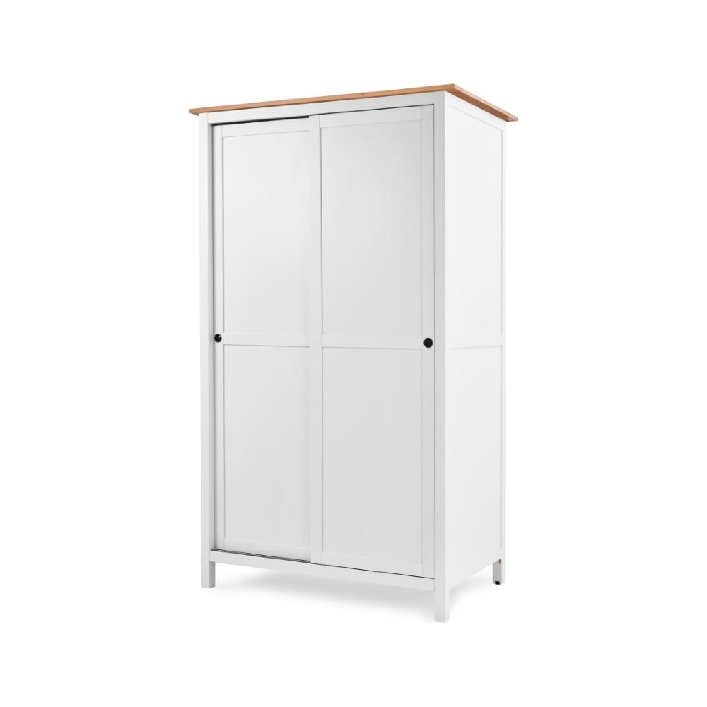 Изображение товара Шкаф-купе Лузалес КЫМÖР 120х197х59 белый/светло-коричневый