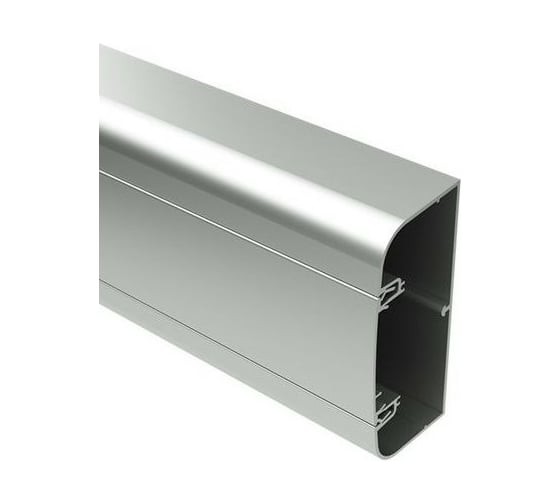 Изображение товара Алюминиевый кабель-канал DKC 110x50 мм, 2м цвет серый металлик 01199