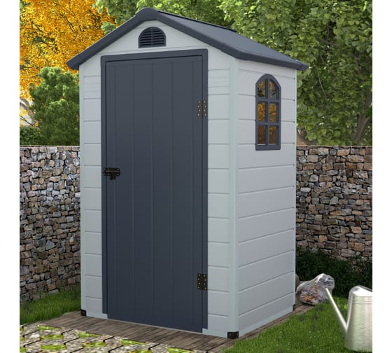 Изображение товара Сарай Wotex Storage-01-2, серый, 134х104х204 см 1341042