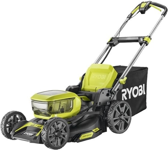 Изображение товара Аккумуляторная бесщеточная газонокосилка Ryobi 18В RY18LMX46A-0, 46см без АКБ и З/У 5133005789