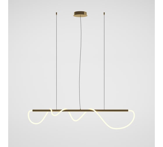 Изображение товара Подвесной светильник MAYTONI tau led 30w алюминий золото MOD166PL-L30G3K