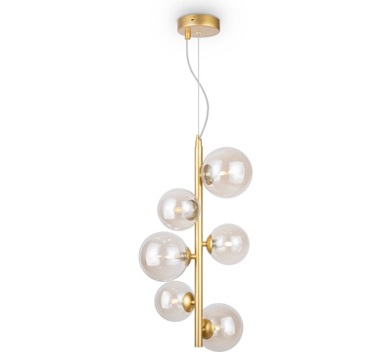 Изображение товара Подвесной светильник MAYTONI dallas 6хg9x28w металл золото MOD545PL-06G