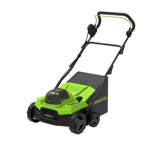 Изображение товара Аккумуляторный аэратор-скарификатор Greenworks 40V, бесщеточный, без АКБ и ЗУ 2517607