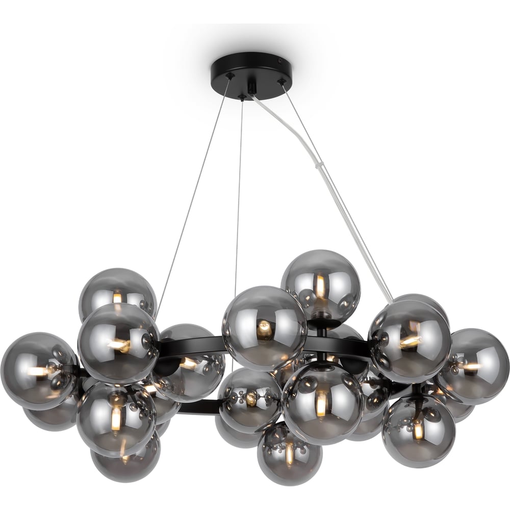 Изображение товара Подвесной светильник MAYTONI dallas 25xg9x28w стиль модерн черный металлик