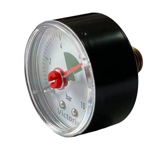 Изображение товара Горизонтальный манометр Victoria 50-1/4-10bar 27-610