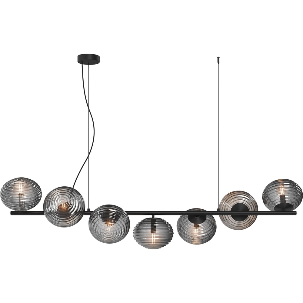 Изображение товара Подвесной светильник MAYTONI Reels MOD268PL-07B черный металл