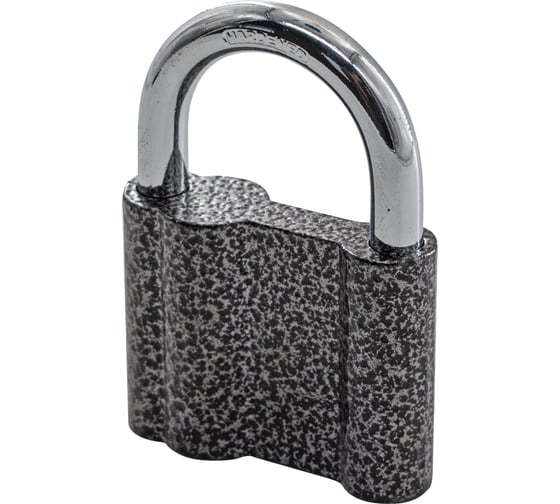 Изображение товара Навесной замок РемоКолор сталь, 3 ключа, 75x25x57 мм, дужка 11 мм, 1 шт. 70-0-098