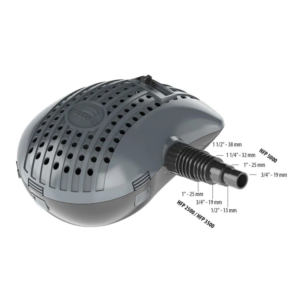 Изображение товара Насос для пруда и ручья Heissner AQUA CRAFT ECO 1100 л/ч P1100E-00