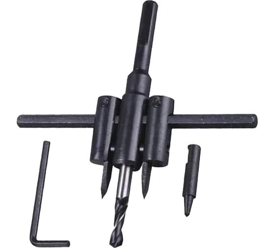 Изображение товара Сверло по дереву регулируемое Балеринка 30-120 мм Политех 4890001