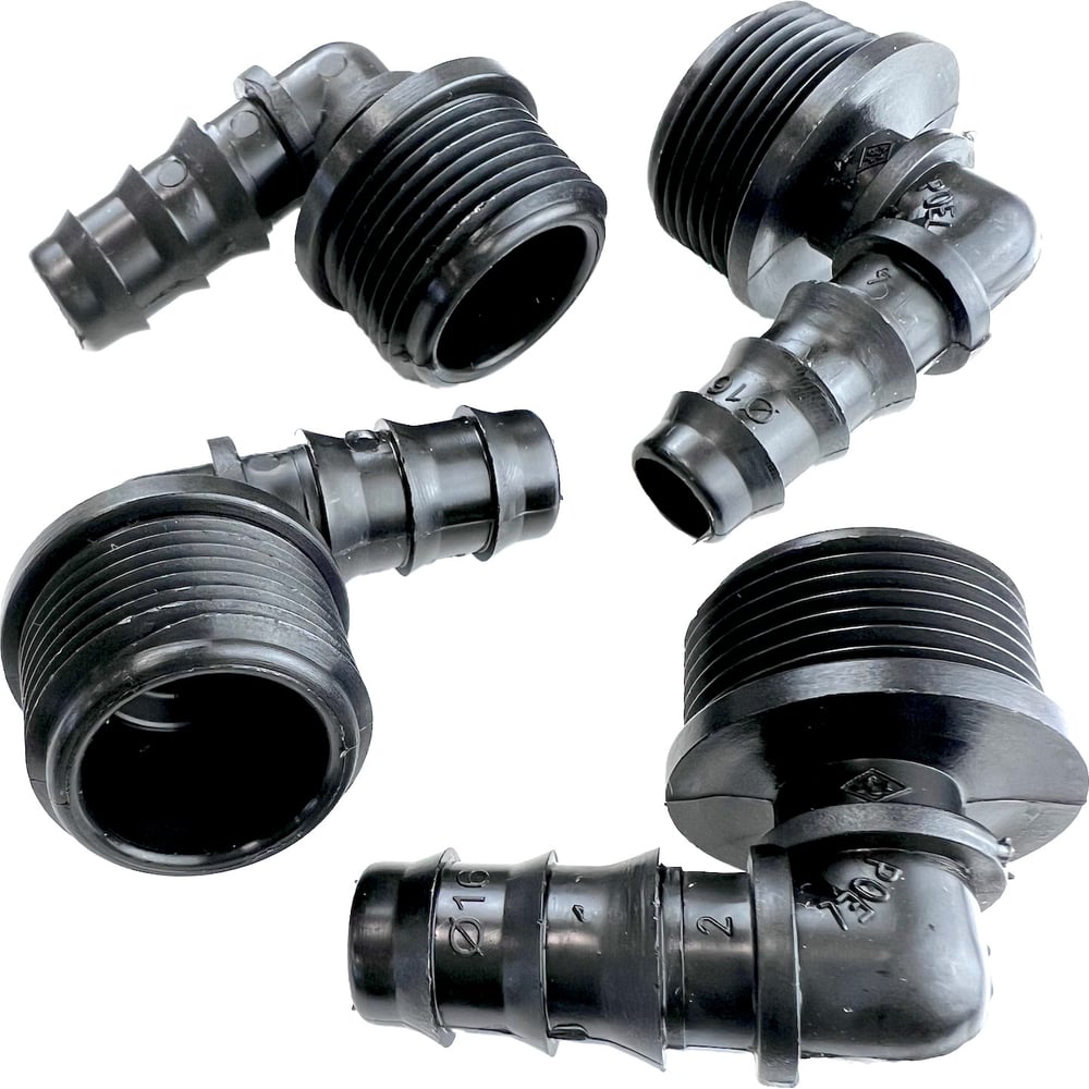 Изображение товара Угол НР 3/4" для магистральной трубки 16 мм 4 шт Профитт 1892303